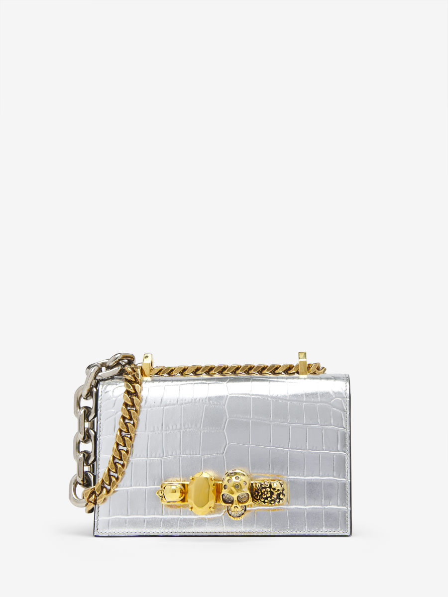 ALEXANDER MCQUEEN - Mini Jewelled Satchel - Item 83997314C271402